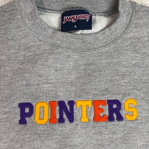 Jansport UWSP Pointers sweatshirt youth large - Picture 2 of 6